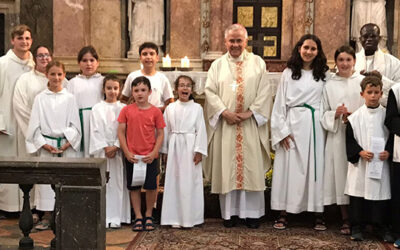 Els escolans de les parròquies de l’arxidiòcesi celebren la trobada diocesana