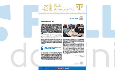 Entrevistem M. José de Artaza, coordinadora diocesana de l’Oficina de Transparència, al ‘Full Dominical’ del 17 d’agost