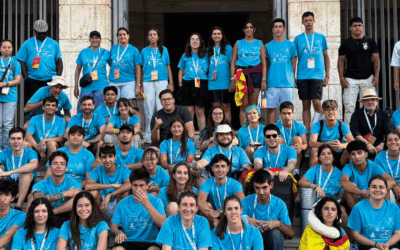 Els joves de l’arxidiòcesi participen en les celebracions jubilars amb el papa Lleó XIV a Tor Vergata