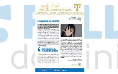 Reflexionem sobre el temps de vacances, al ‘Full Dominical’ del 3 d’agost
