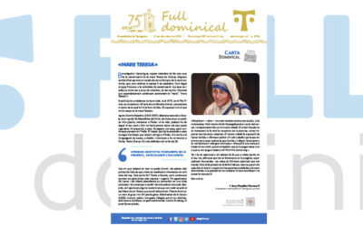 Recollim el testimoni de dos joves de l’arxidiòcesi al Jubileu dels Joves, al ‘Full Dominical’ del 21 de setembre