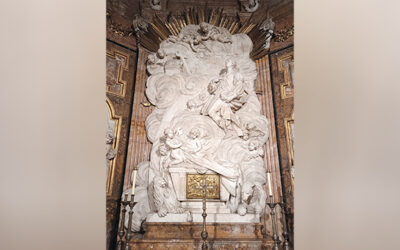 El relieve central de santa Tecla en su capilla de la Catedral de Tarragona (s. XVIII)
