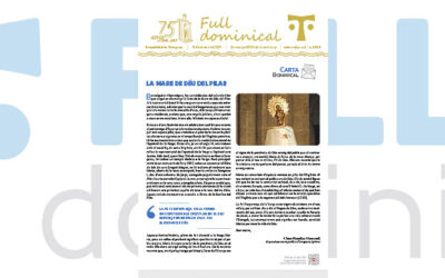 Entrevistem Marcel Pallejà, coordinador diocesà de la pastoral i la formació, al ‘Full Dominical’ del 12 d’octubre