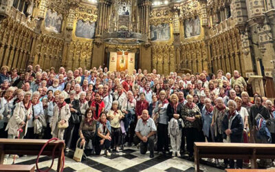 270 persones de l’arxiprestat de l’Alt Camp pelegrinen al Monestir de Montserrat