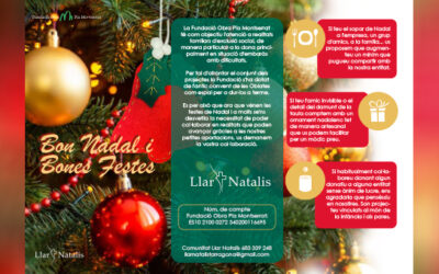 La Llar Natalis engega la nova campanya solidària per a aquest Nadal