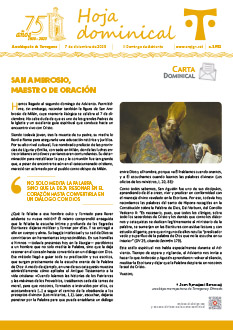 Hoja Dominical n. 3952 del 07-12-2025
