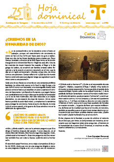 Hoja Dominical n. 3954 del 21-12-2025