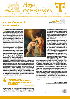 Hoja dominical n. 3957 del 11-01-2026