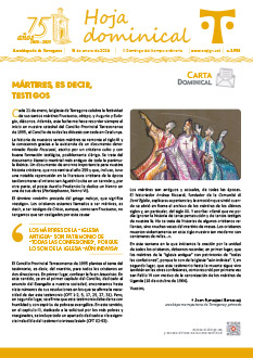 Hoja Dominical n. 2958 del 18-01-2224