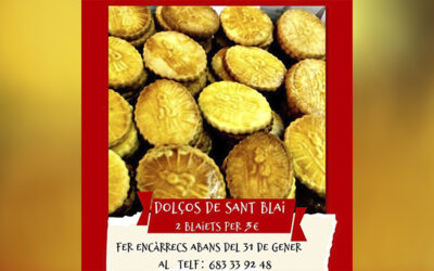 Per sant Blai, encomana els blaiets solidaris de la Llar Natalis