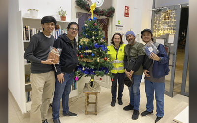 Stella Maris Tarragona va recollir més de mil gorres de llana durant la darrera campanya de Nadal