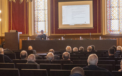 El Dr. Emili Marlés imparteix la formació per al clergat diocesà del mes de febrer