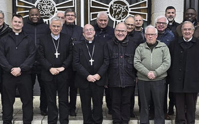 Un grup de preveres de l’arxidiòcesi fan els exercicis espirituals al santuari de la Mare de Déu de Loreto