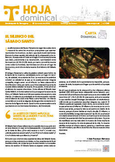 Hoja dominical n. 3968 del 29-03-2026