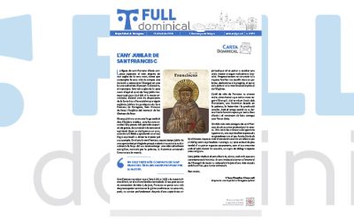 Parlem de l’Aplec Diocesà amb Mn. Joan Àguila i Marcel Pallejà, al ‘Full Dominical’ del 12 d’abril
