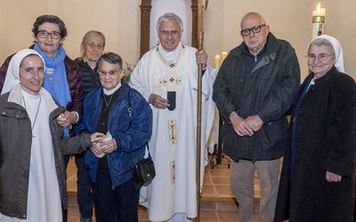 El germà Joan Zafra fa la professió eremítica a l’ermita de la Mare de Déu de la Consolació de Gratallops