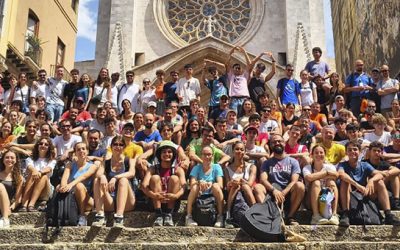 La Delegació diocesana per a la joventut acull un grup de 120 joves pelegrins de l’arxidiòcesi de Milà