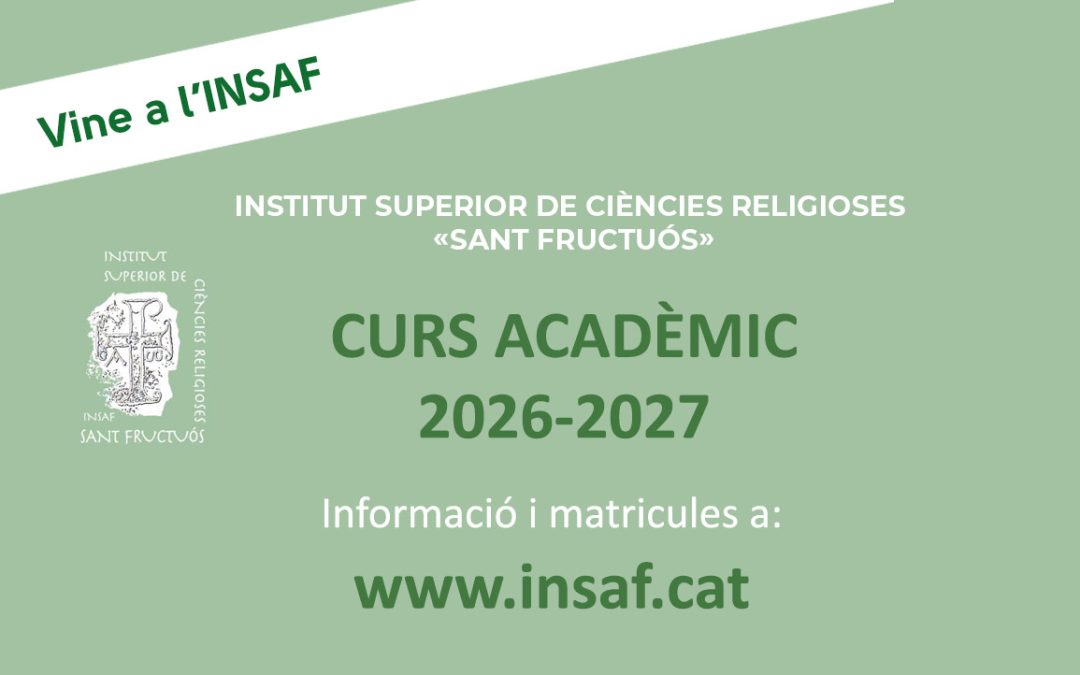 Vine a l’INSAF!