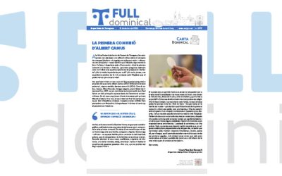 Celebrem el centenari del Domund, al ‘Full Dominical’ del 18 d’octubre